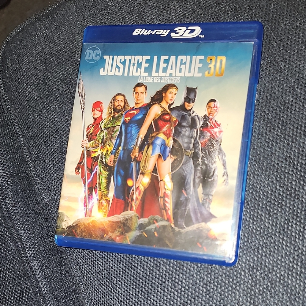 Justice League 3D Blu-ray